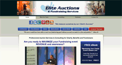 Desktop Screenshot of elitefundraisingauctions.com
